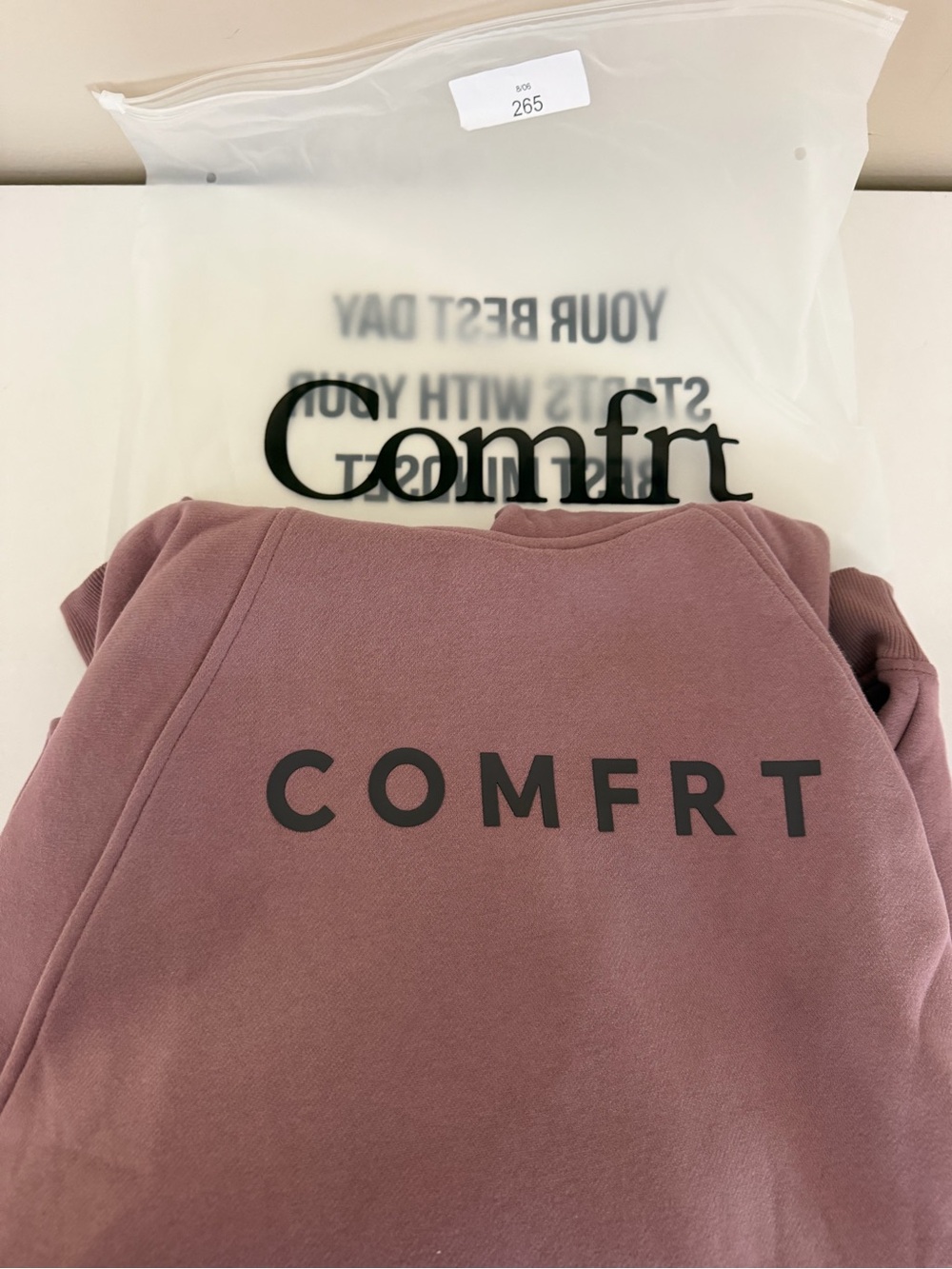 COMFRT Mauve Crewneck Sweatshirt